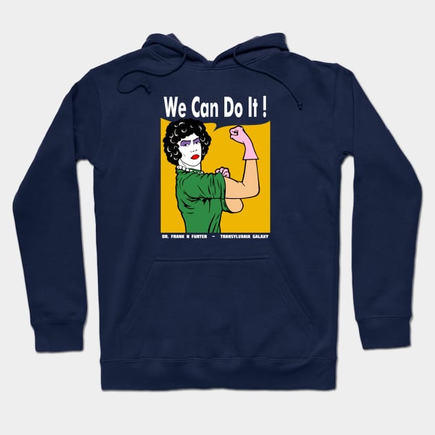 We Can Do It! - Dr. Frank Hoodie by buby87